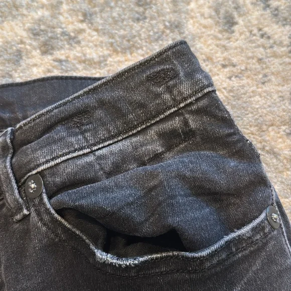 R13 High Rise Skinny Black Jeans - Picture 9 of 16